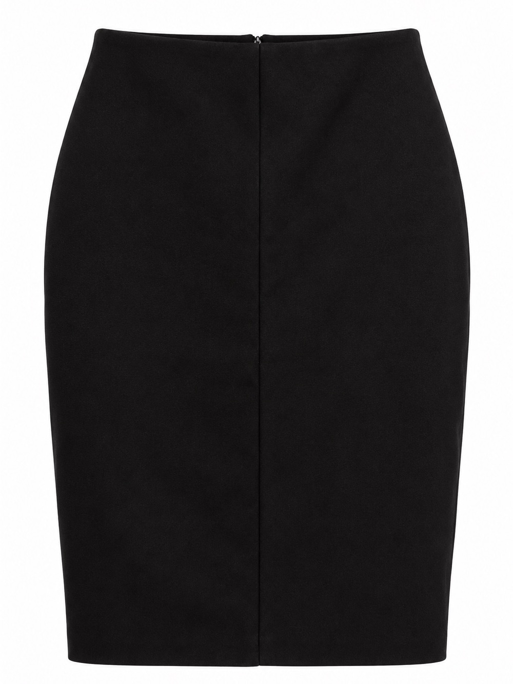 Tailored Black Pencil Skirt - Women